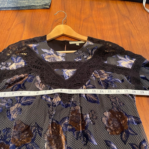 Anthropologie Blouse by Daniel Rainn Size XS Petite - Picture 10 of 11